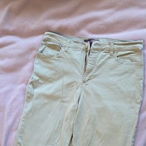 Gloria Vanderbilt Women's Tan Straight Leg Jeans